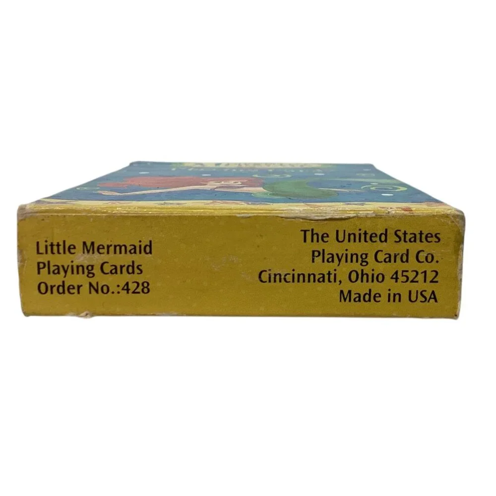 Disneys The Little‎ Mermaid Ariel Playing Cards By U.S. Playing Card Co. NOB